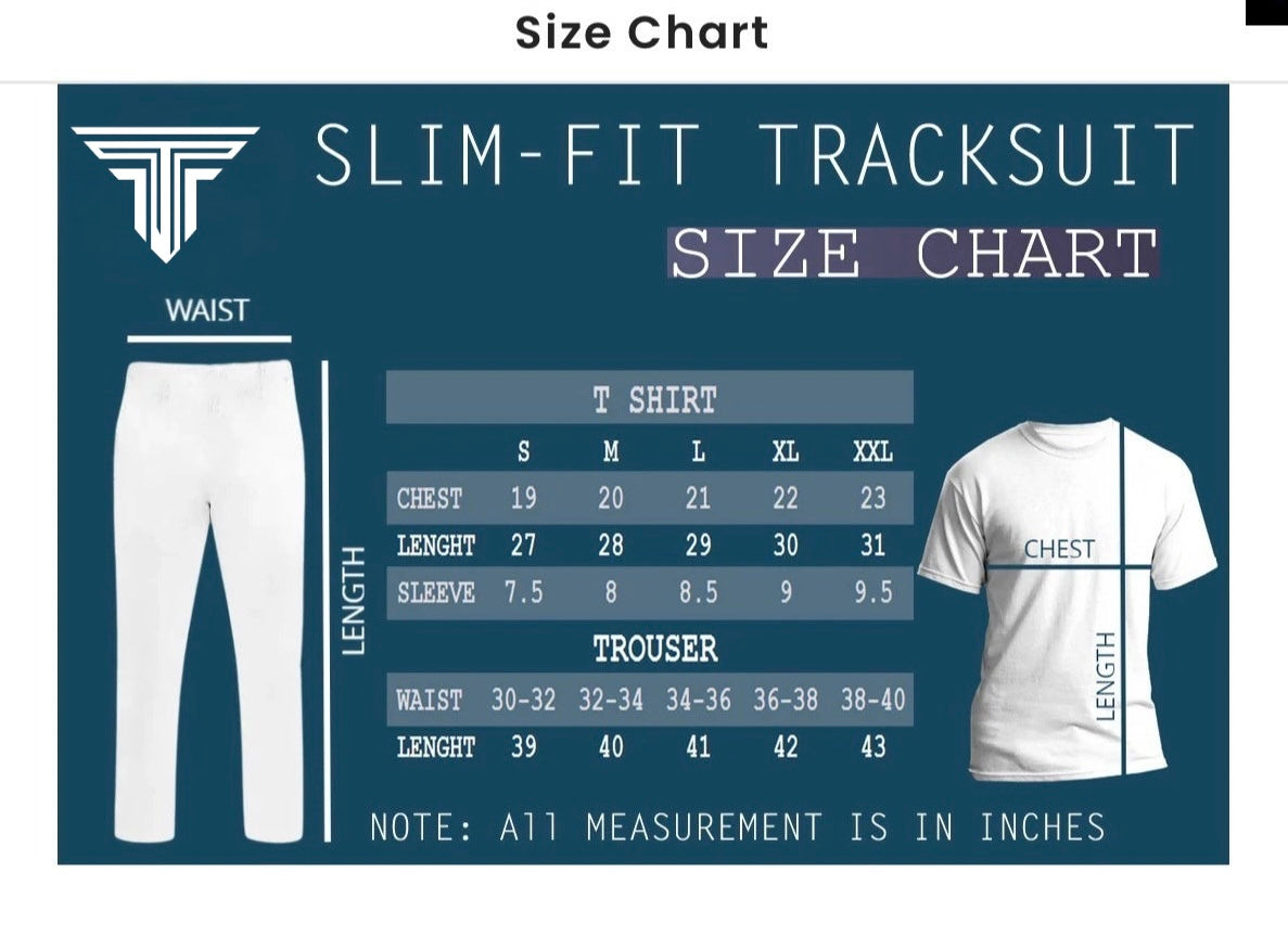 ADS MEN PRIME TRICOT SCUBA TRACKSUIT WHITE