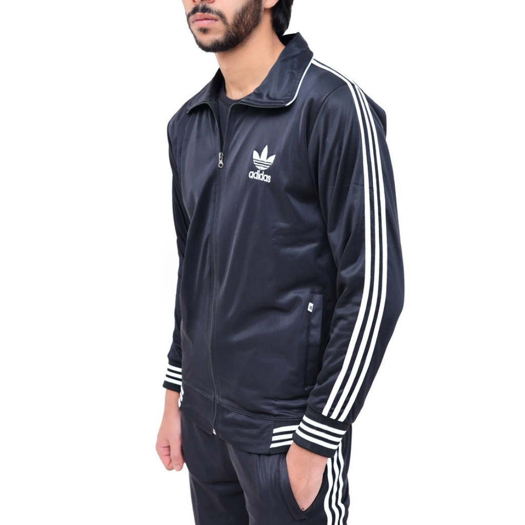 ADS MEN PRIME TRICOT FLEECE TRACKSUIT BLACK