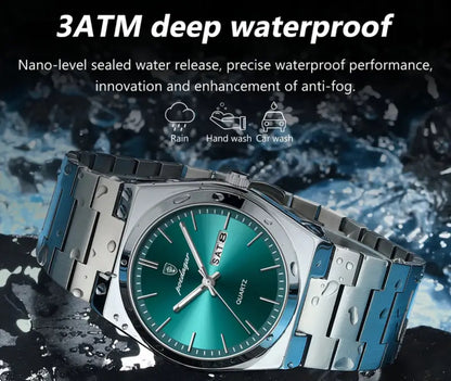 Poedagar Original High Grade stainless steel Chain watch