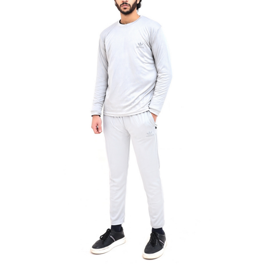 ADS PREMIUM MESH TRACKSUIT MEN LIGHT GREY