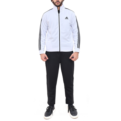 ADS MEN PRIME TRICOT SCUBA TRACKSUIT WHITE