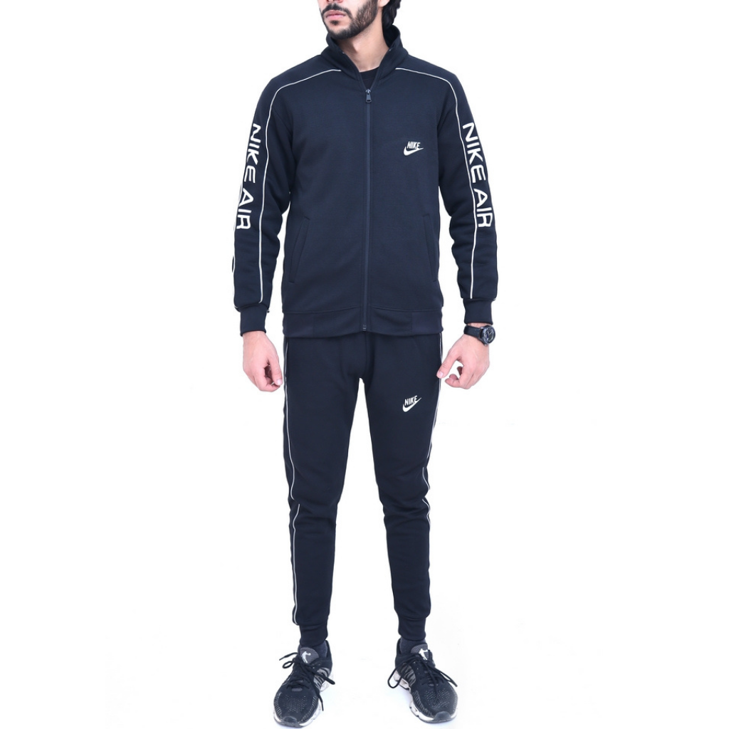 NIK AIR Vintage Fleece Black Tracksuit