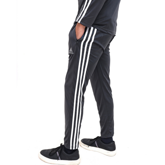 ADS PREMIUM MESH TRI-COT TRACKSUIT MEN GREY
