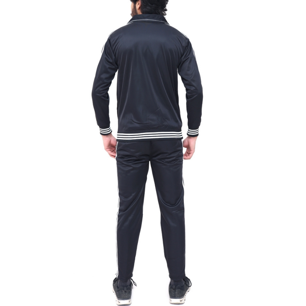 ADS MEN PRIME TRICOT FLEECE TRACKSUIT BLACK