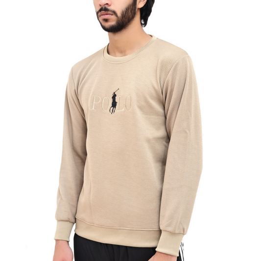 RAPL LURN PREMIUM EMBROIDERED LOGO SWEATSHIRT BLACK