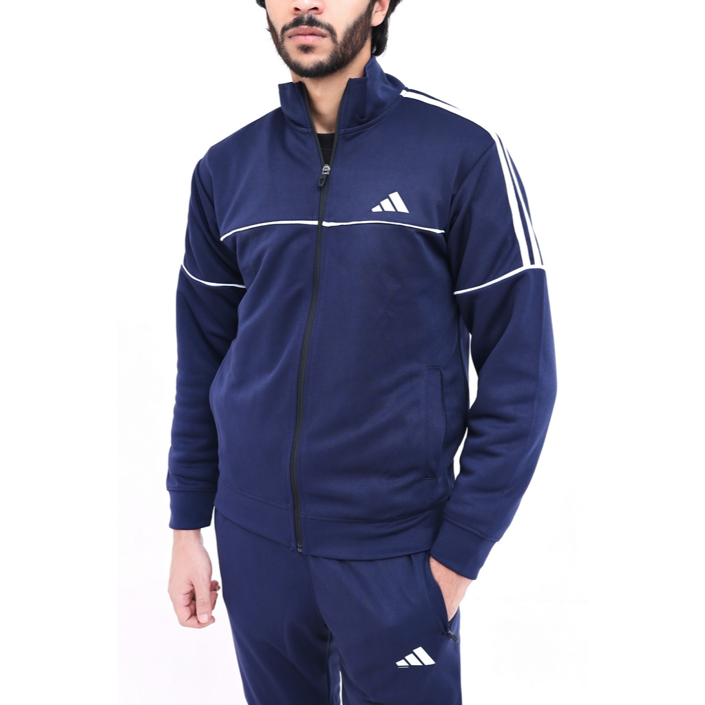 ADS MEN PRIME TRICOT SCUBA TRACKSUIT NAVY BLUE