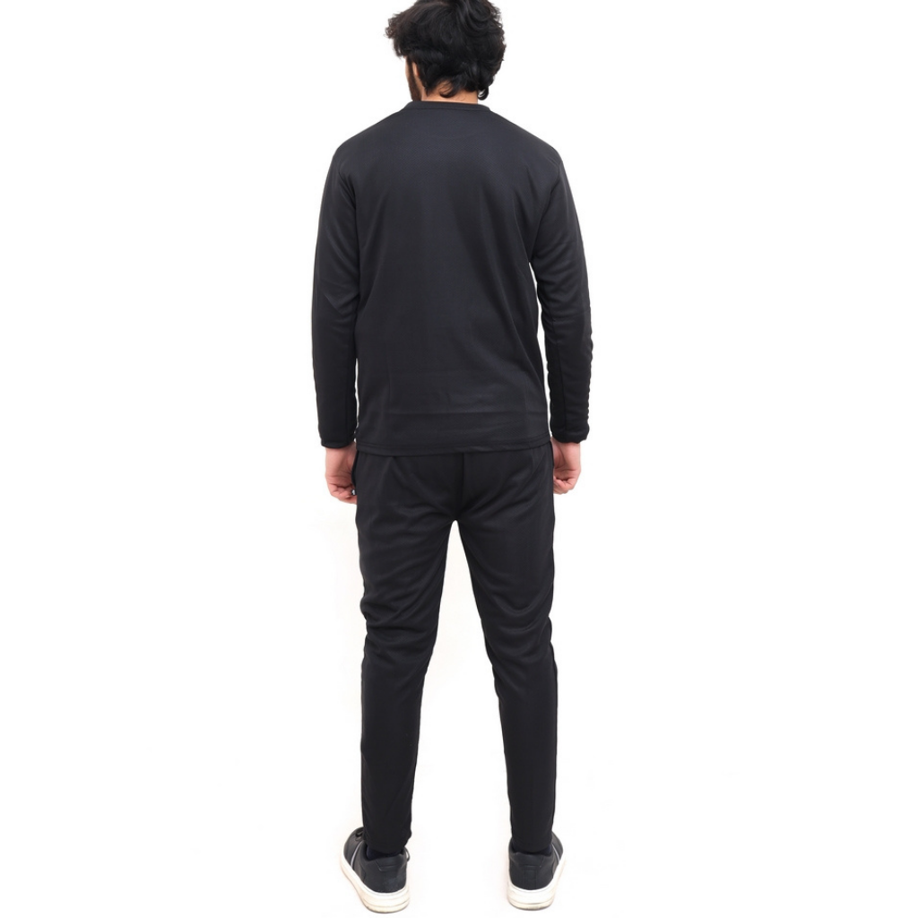 ADS PREMIUM MESH TRACKSUIT MEN BLACK