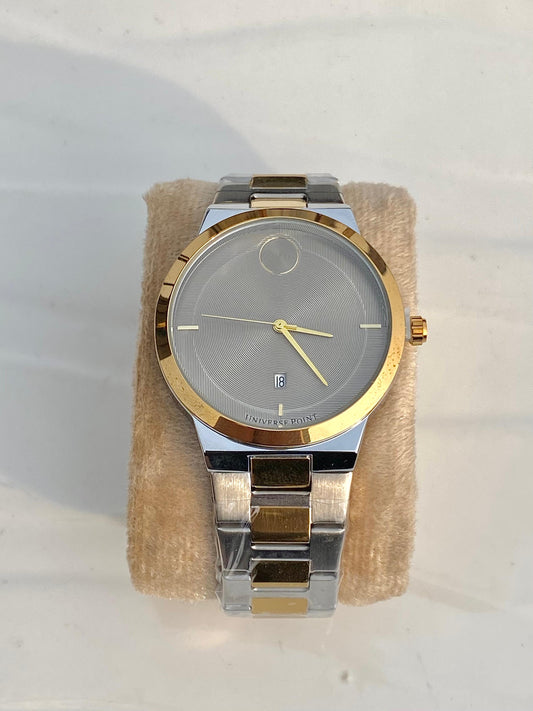 Classic Grey Dial SilverXGold Chain Watch ⌚️