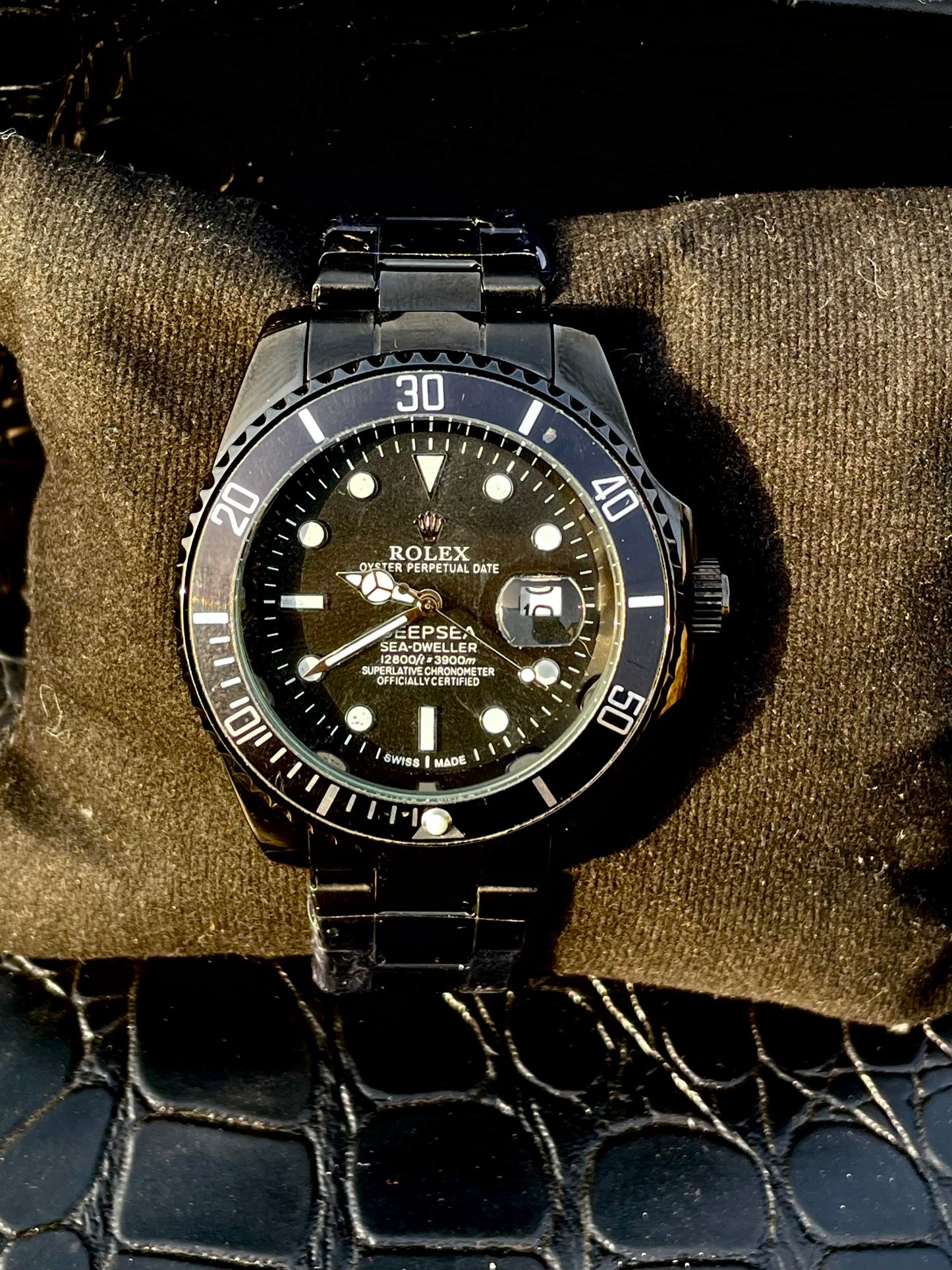 All Black RLX Watch 🔥